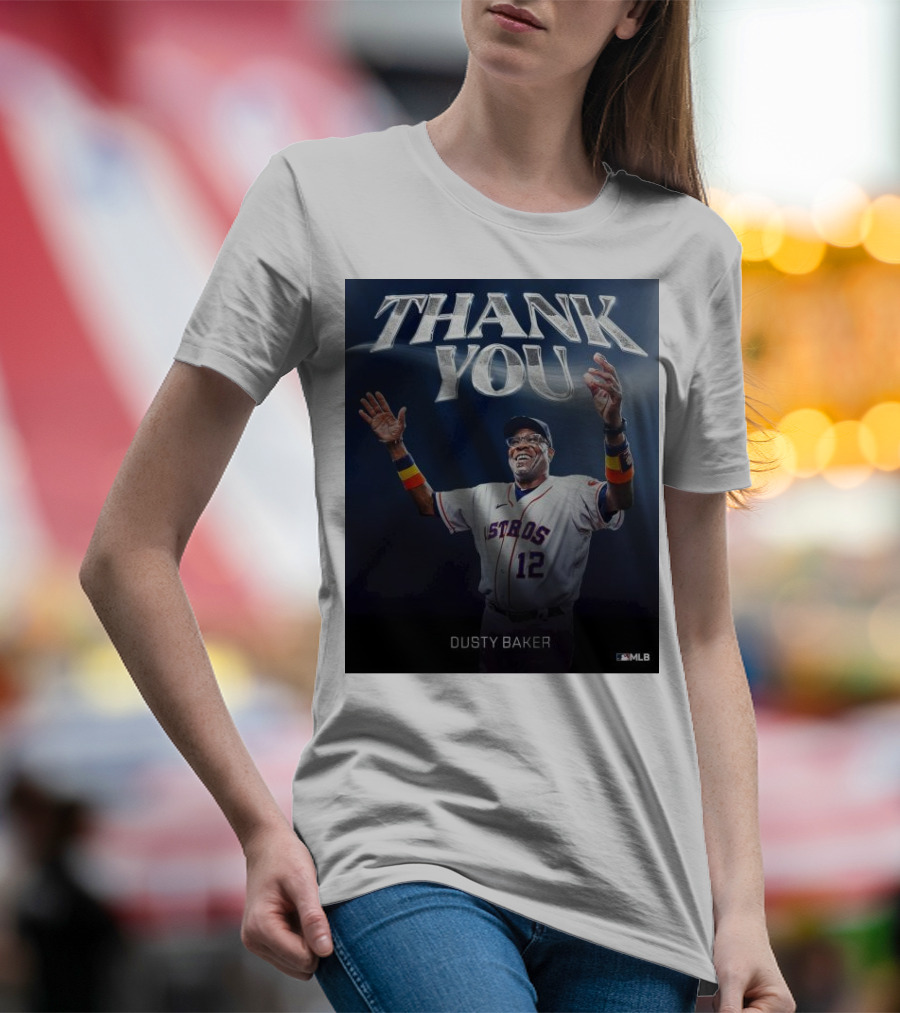 THANK YOU DUSTY BAKER ASTROS MLB T-Shirt