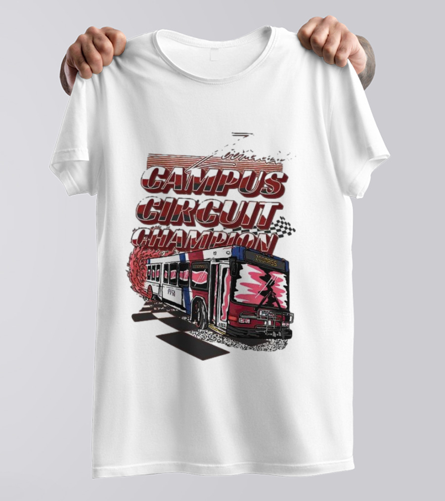 Zoomass Campus Circuit Champion Racing Bus T-Shirt