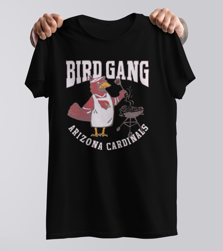 Bird Gang Arizona Cardinals BBQ Bird T-Shirt