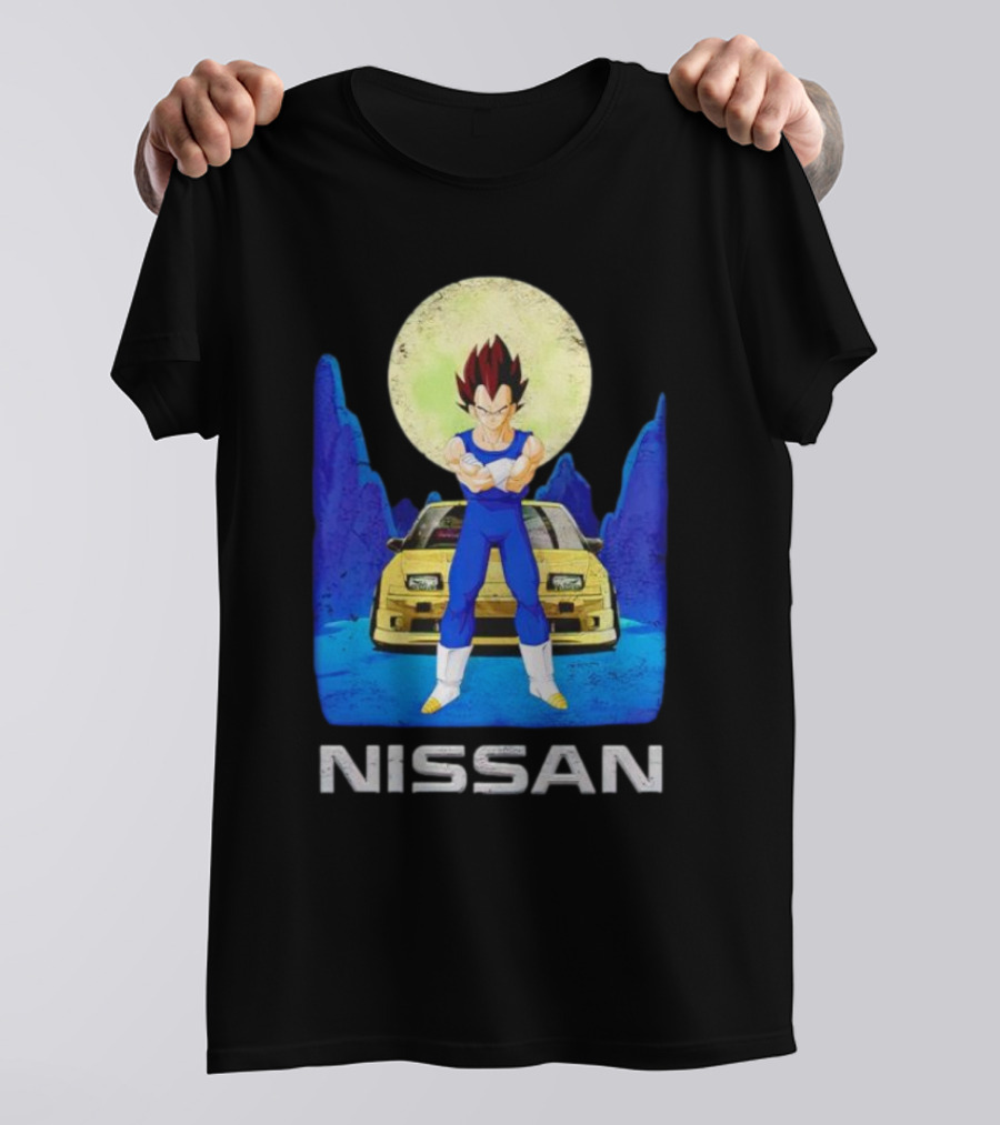 Nissan Vegeta Anime Classic Car Fusion T-Shirt