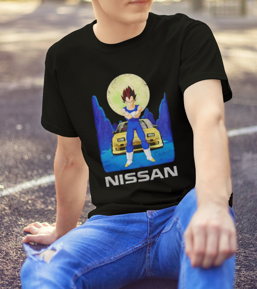 Nissan Vegeta Anime Classic Car Fusion T-Shirt