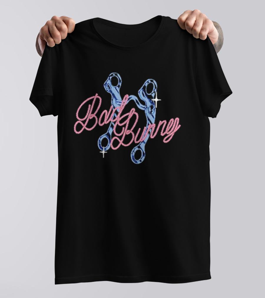 Bad Bunny Horsebit Sparkle T-Shirt