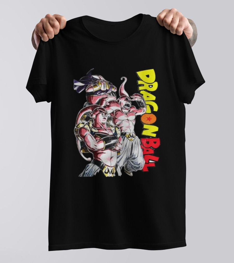 Majin Buu Forms Dragon Ball Z Mighty Trio Display T-Shirt