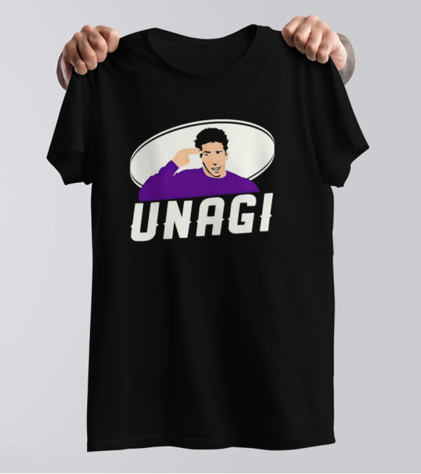 Friends Ross Geller Unagi Iconic Gesture From The One With Unagi T-Shirt