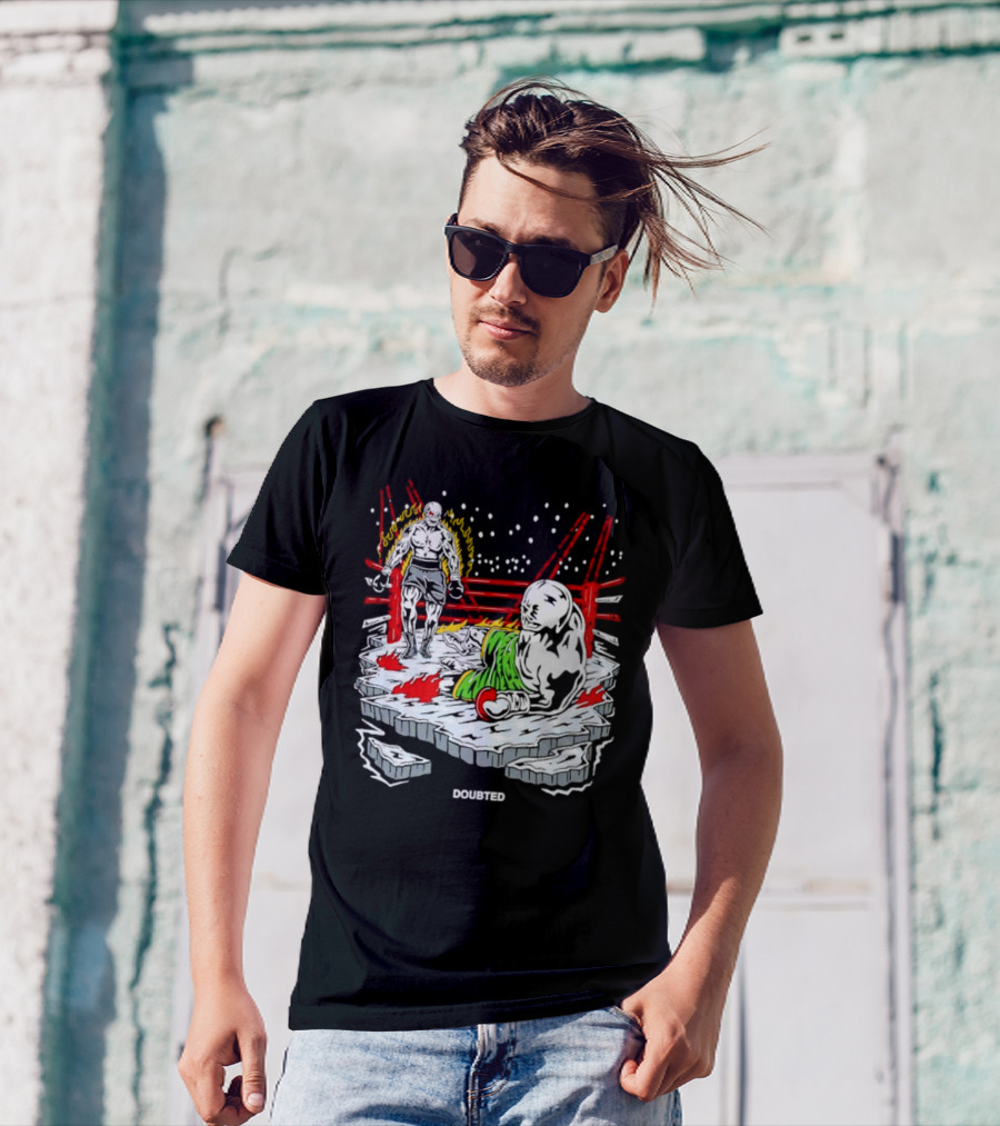 Doubted Full Violence Fighting Ring Showdown T-Shirt
