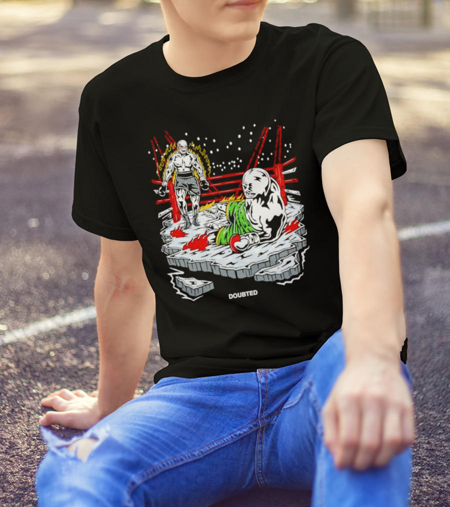 Doubted Full Violence Fighting Ring Showdown T-Shirt