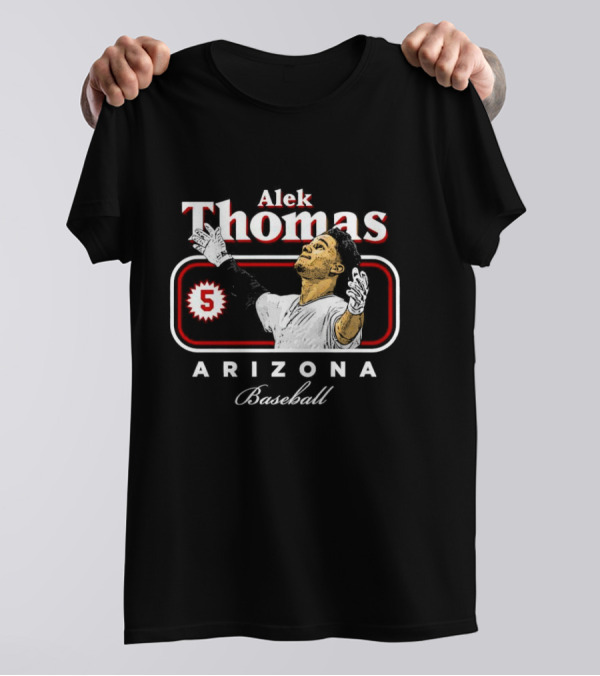 Alek Thomas Arizona Baseball 5 T-Shirt