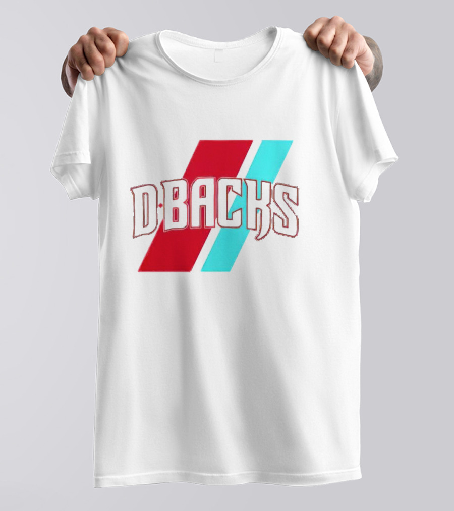 Arizona DBbacks Tri-Color Stripe T-Shirt