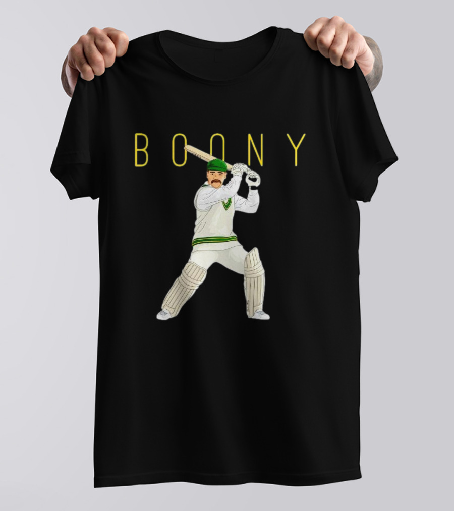 BOONY David Boon Test Cricket Player T-Shirt