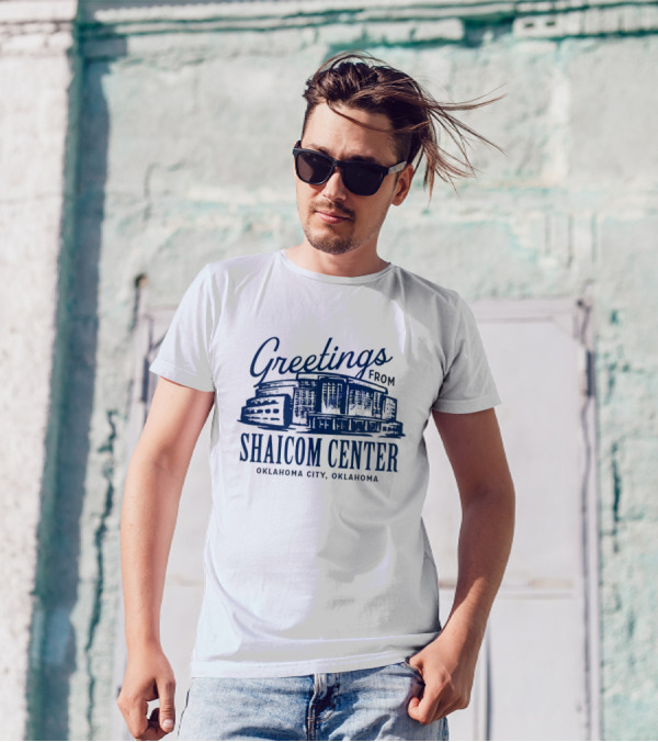 Greetings From Shaicom Center Oklahoma City Oklahoma T-Shirt