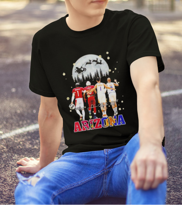 Arizona Christmas Kyler Murray James Conner Devin Booker Chris Paul T-Shirt