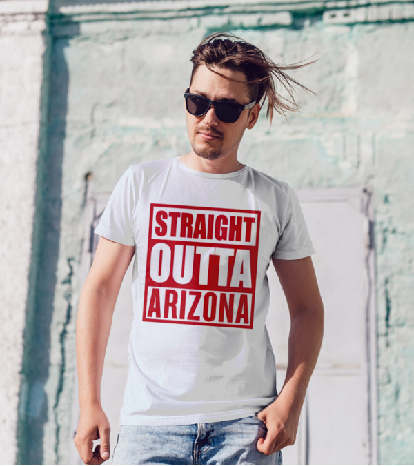 Straight Outta Arizona Diamondbacks T-Shirt