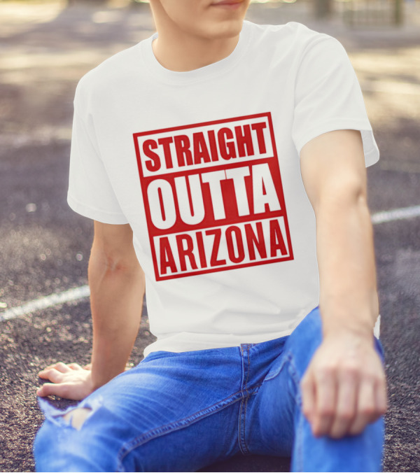 Straight Outta Arizona Diamondbacks T-Shirt