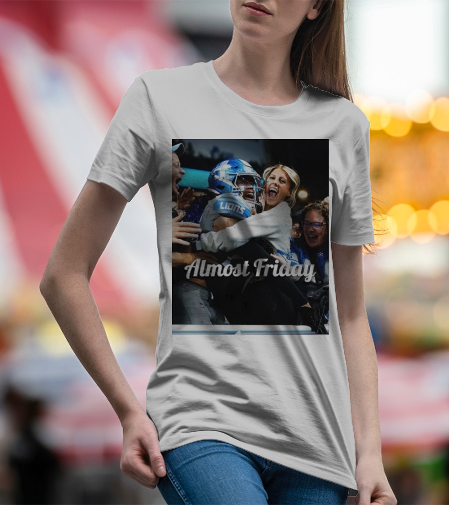 Almost Friday Lions Celebration Hug T-Shirt