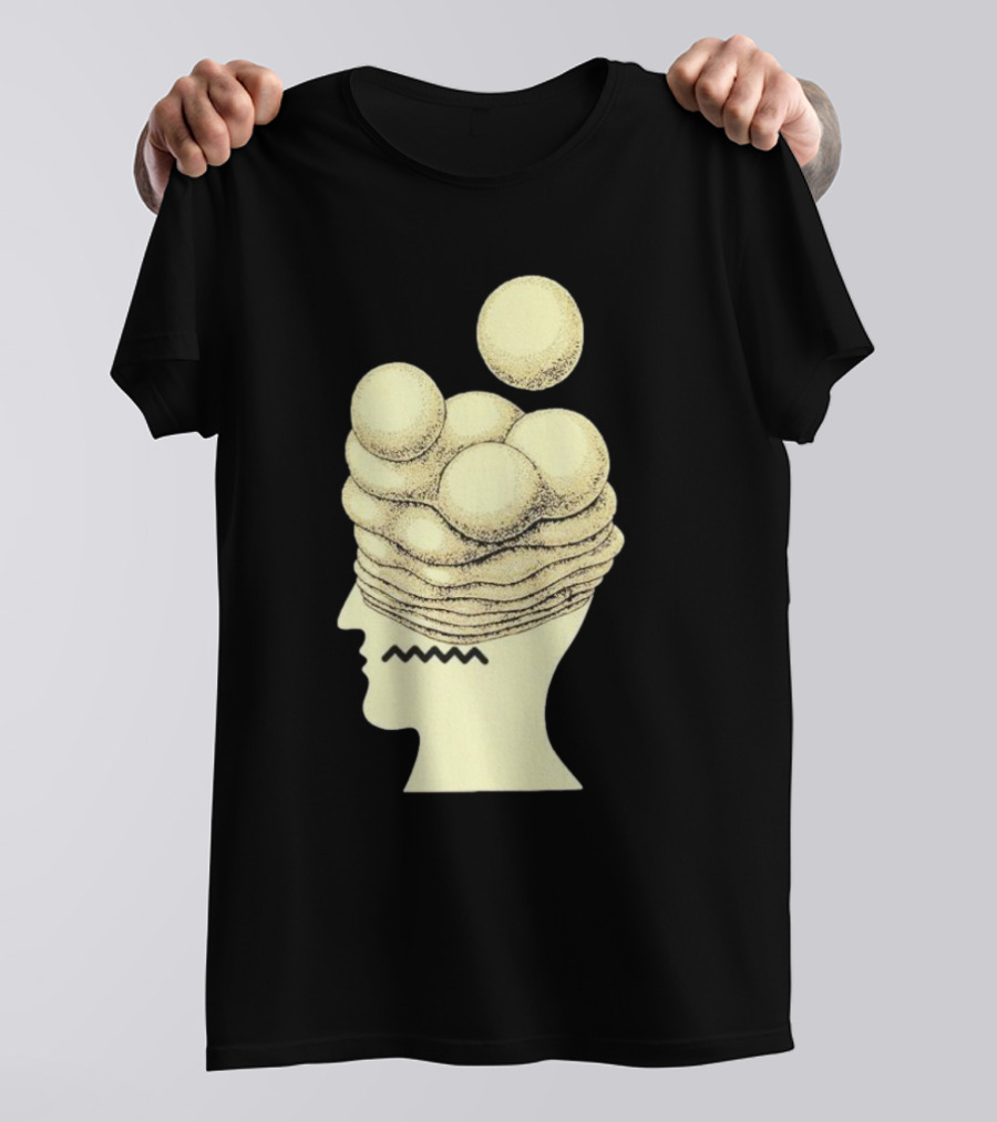 Brain Dead Growth Surreal Layers Optical Illusion T-Shirt