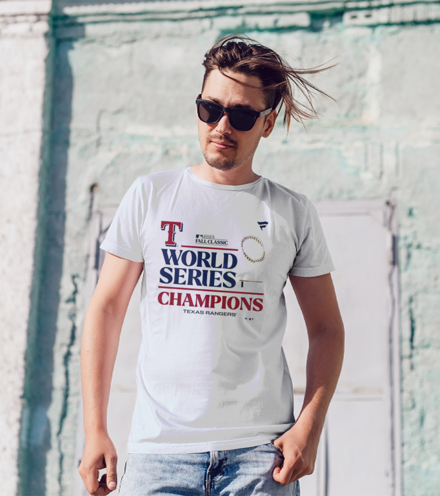 Texas Rangers Fall Classic World Series Champions T-Shirt