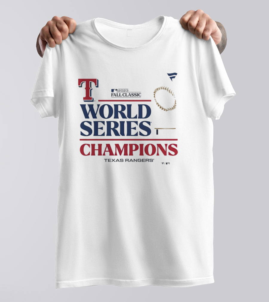 Texas Rangers Fall Classic World Series Champions T-Shirt
