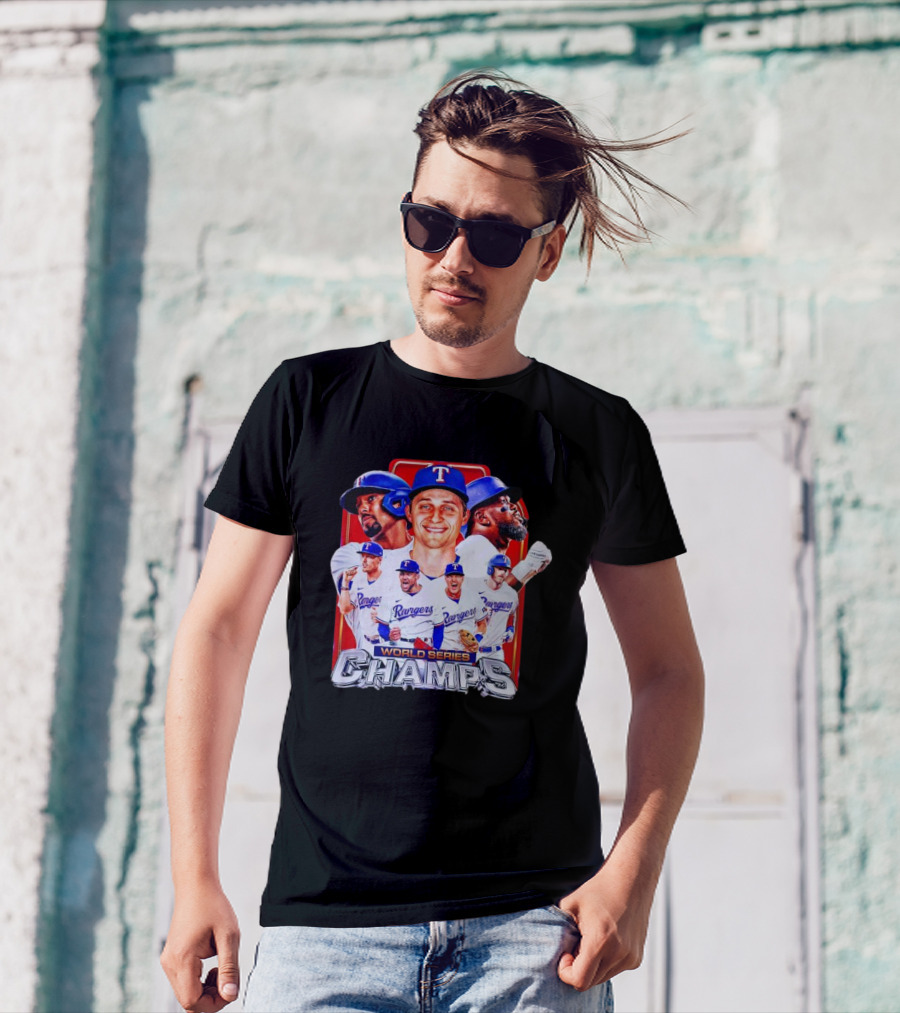 Texas Rangers World Series Champs T-Shirt