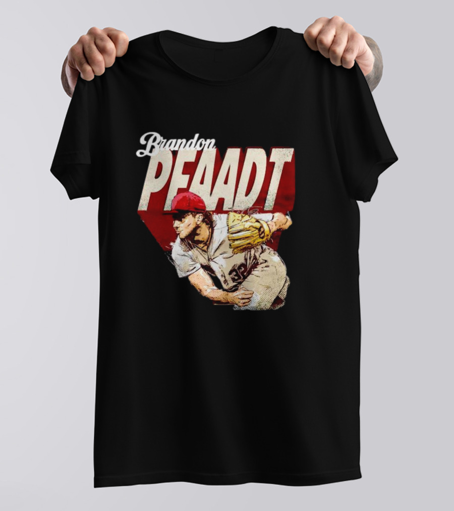 Brandon Pfaadt Arizona Diamondbacks Pitching Action Signature T-Shirt