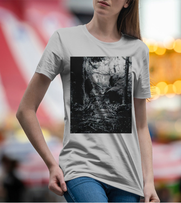 Alan Wake 2 Forest Pathway Exploration T-Shirt