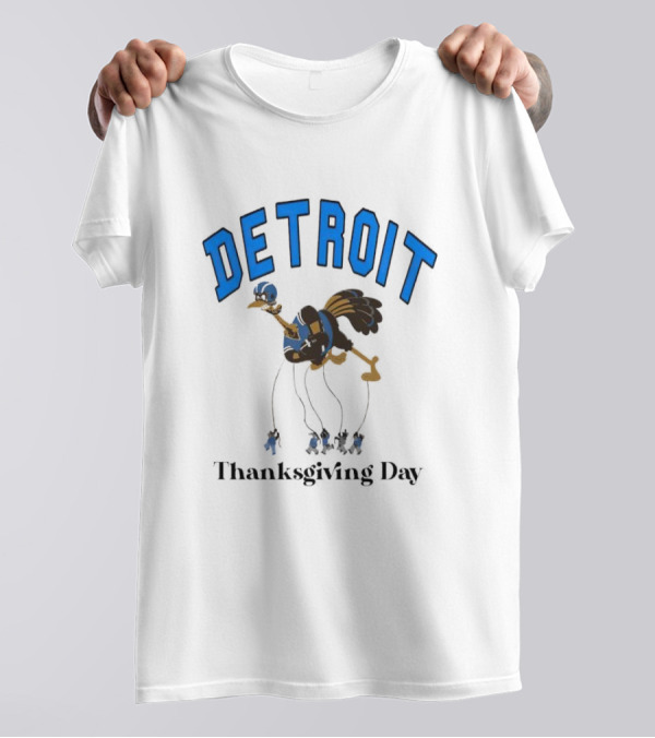 Detroit Thanksgiving Day Turkey T-Shirt