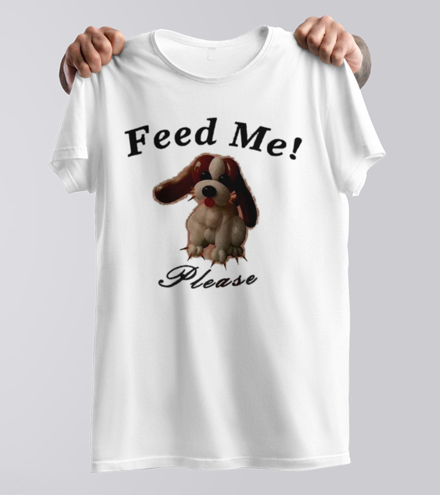 Milan Brielle Feed Me Please Puppy T-Shirt