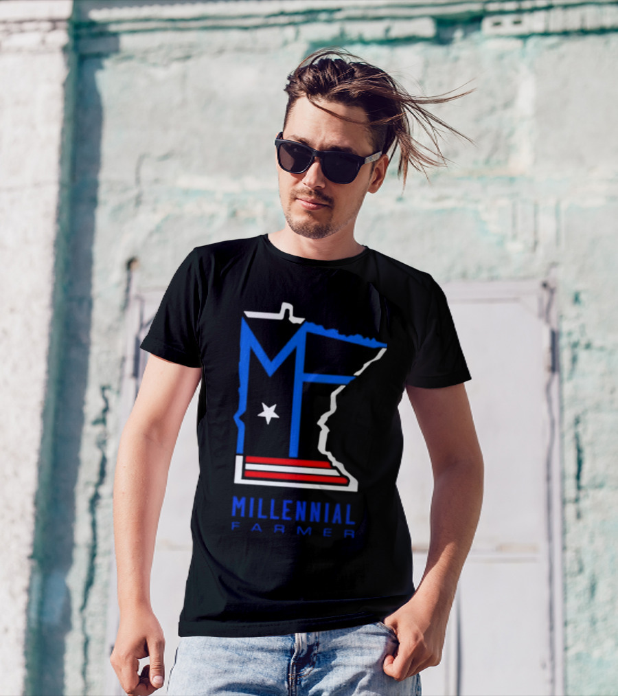 Millennial Farmer RWB Minnesota T-Shirt