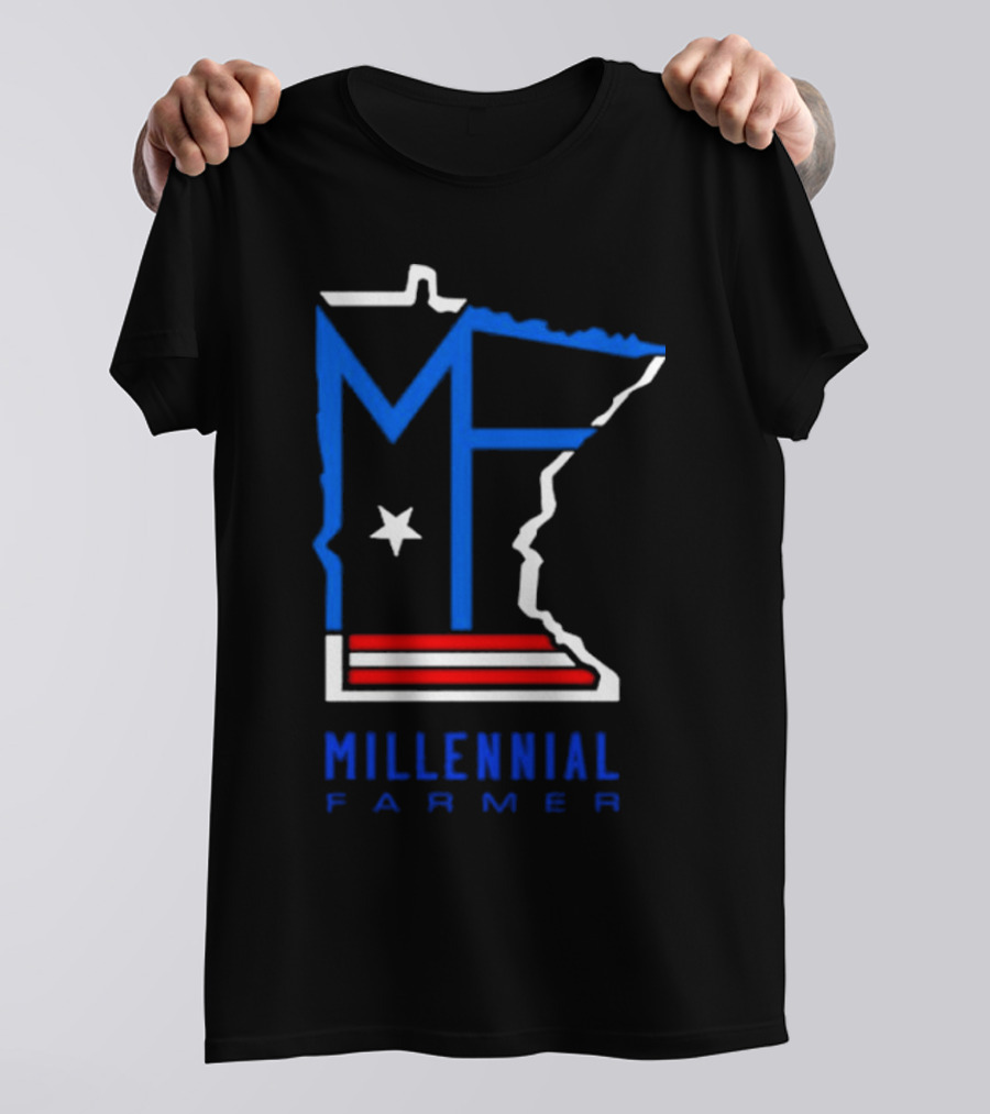 Millennial Farmer RWB Minnesota T-Shirt