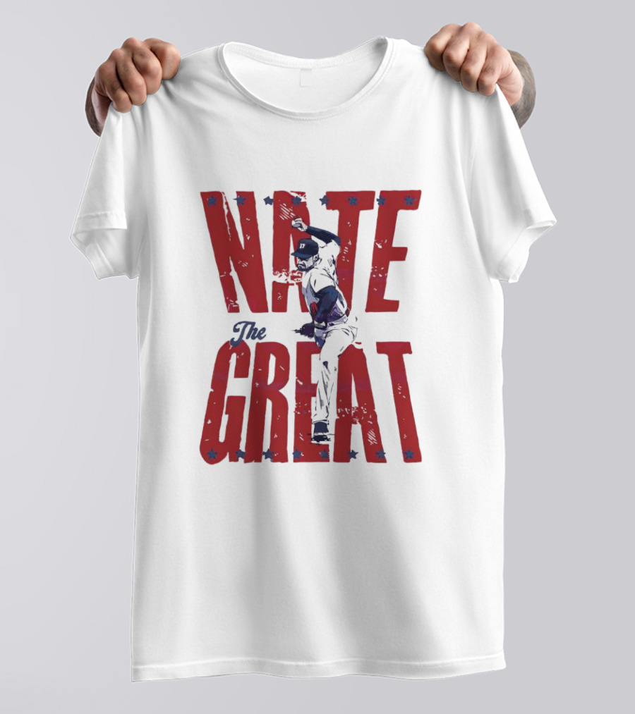 Nate The Great Nathan Eovaldi Baseball Pitcher T-Shirt