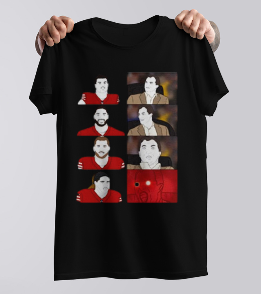 Rita Oak Mr. McMahon Meme San Francisco 49ers Football Reaction T-Shirt