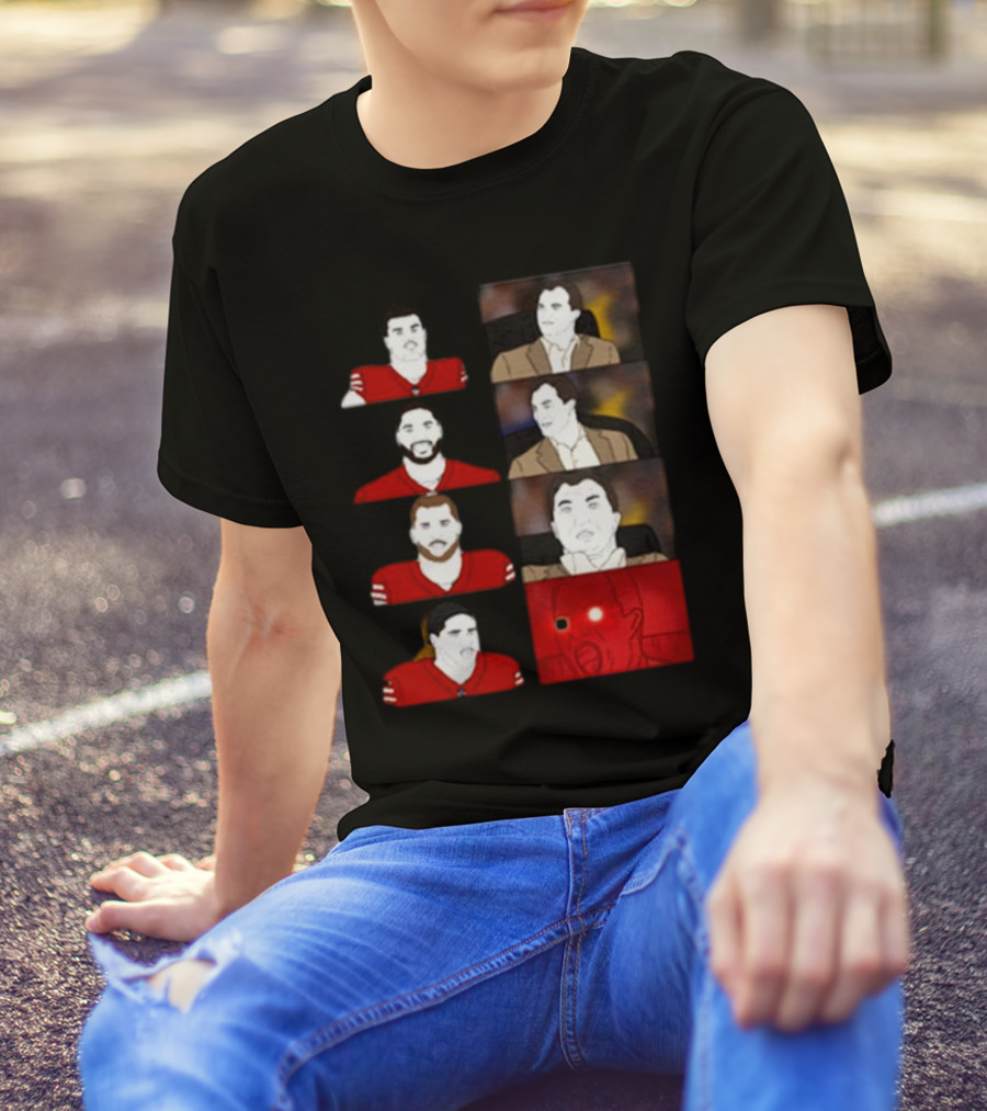 Rita Oak Mr. McMahon Meme San Francisco 49ers Football Reaction T-Shirt
