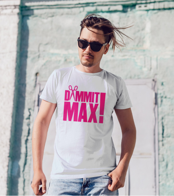 Dammit Max Scissors T-Shirt