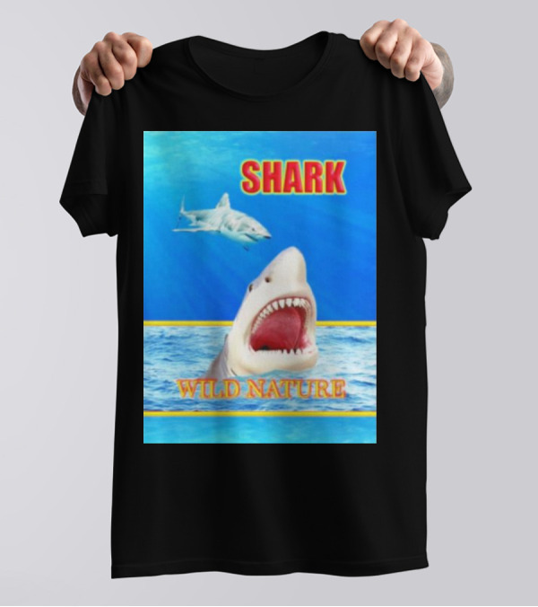 SHARK Wild Nature Ocean Depths Adventure T-Shirt