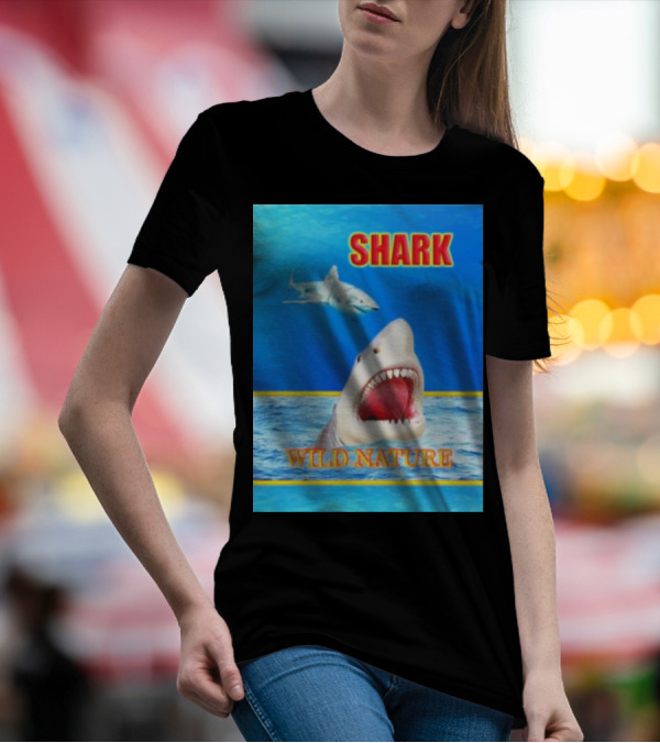 SHARK Wild Nature Ocean Depths Adventure T-Shirt