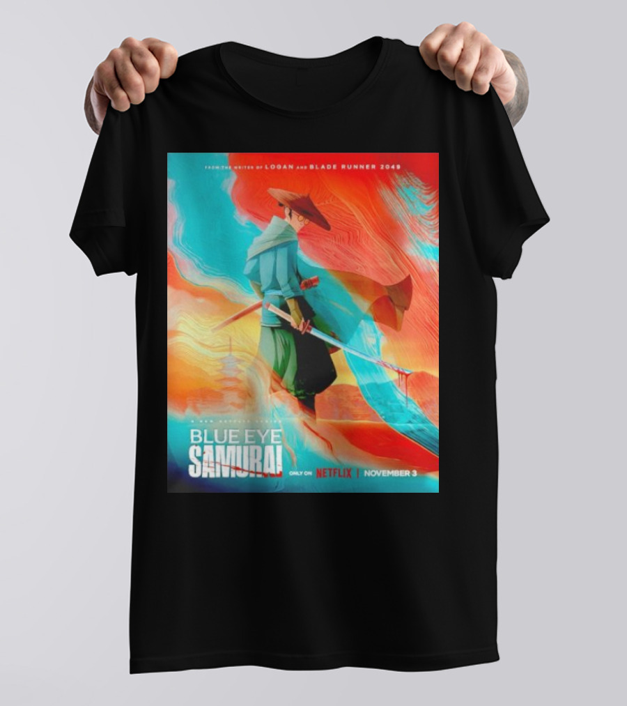 Blue Eye Samurai Logan Blade Runner 2049 Netflix November 3 T-Shirt