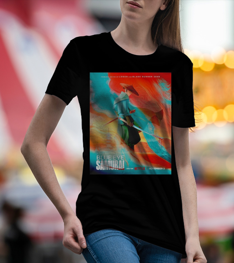 Blue Eye Samurai Logan Blade Runner 2049 Netflix November 3 T-Shirt