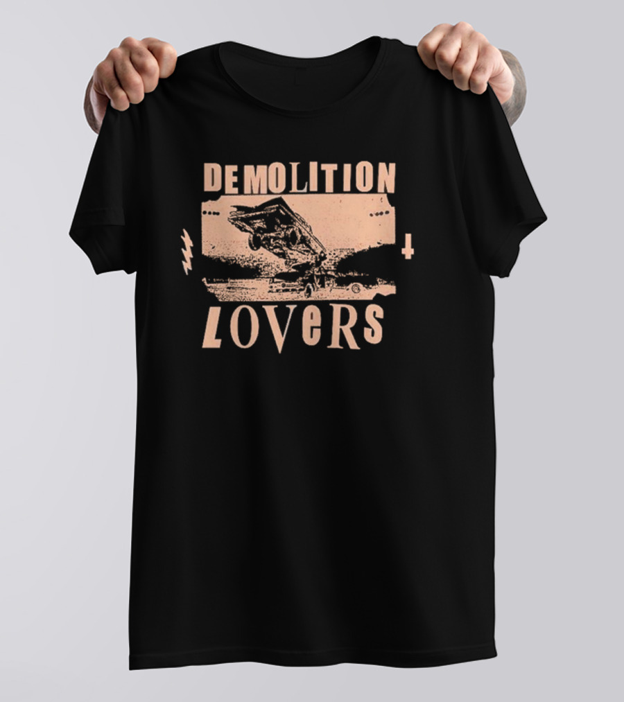 Demolition Lovers Vintage Car Crash Aesthetic T-Shirt