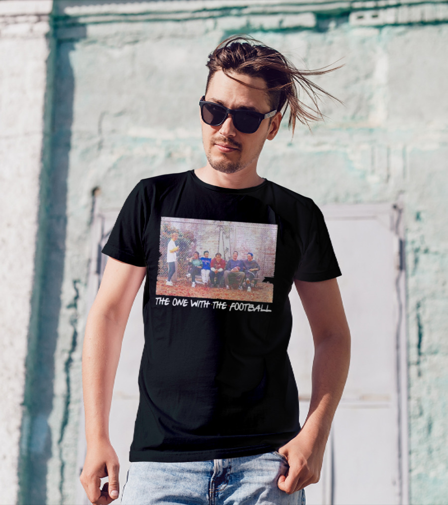 Friends The One With The Football Episode Group Photo T-Shirt