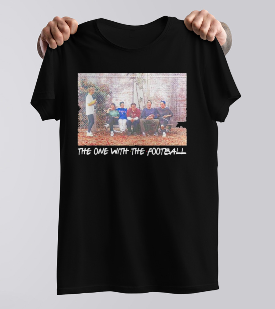 Friends The One With The Football Episode Group Photo T-Shirt