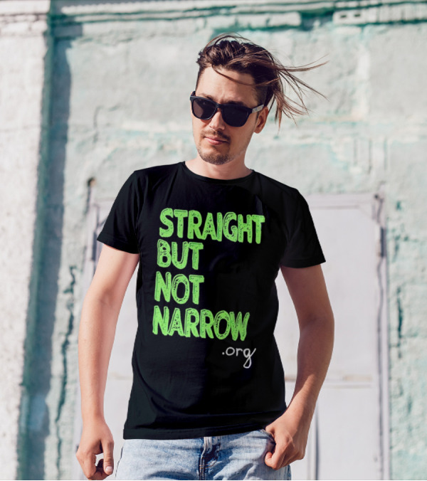 Josh Hutcherson Straight But Not Narrow Support .Org T-Shirt