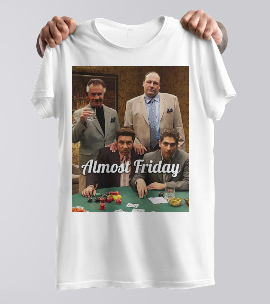 Almost Friday Poker Night Families T-Shirt