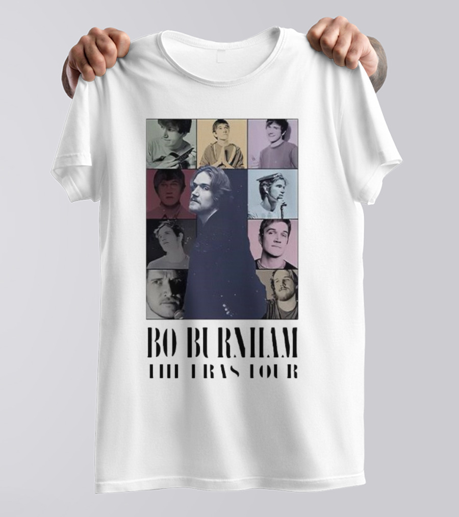 Bo Burnham The Eras Tour Collage Pastel Portraits T-Shirt