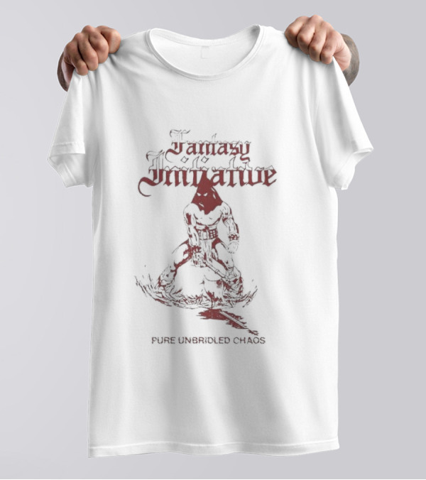 Fantasy Initiative Pure Unbridled Chaos Dark Mysterious Figure T-Shirt