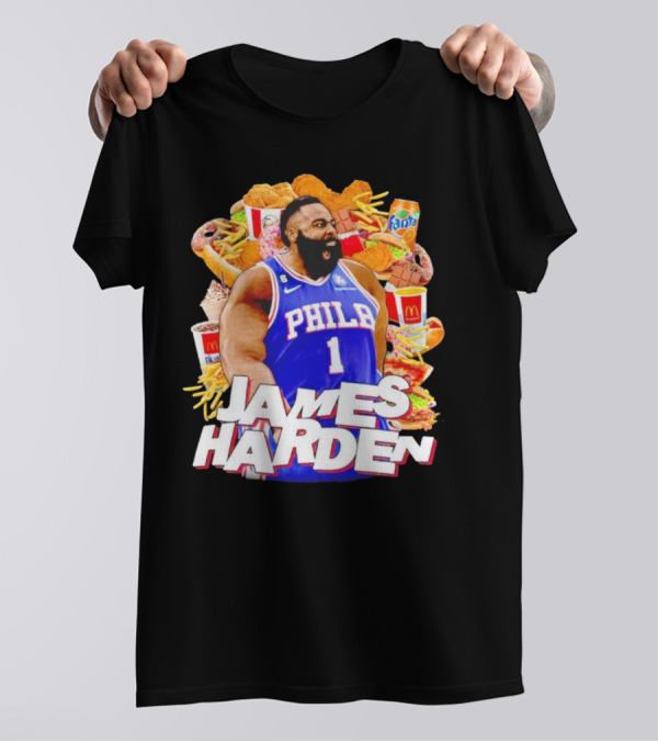 James Harden Philly Fast Food McDonald's Fanta T-Shirt