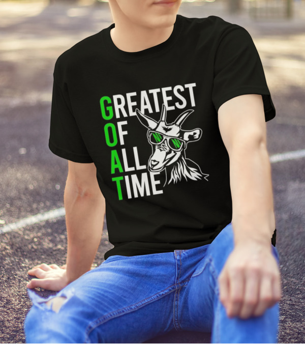 GOAT Greatest Of All Time Cool Sunglasses Goat T-Shirt