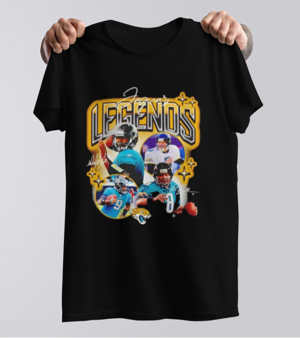 Jaguars Legends Signatures Legendary Football Heroes T-Shirt
