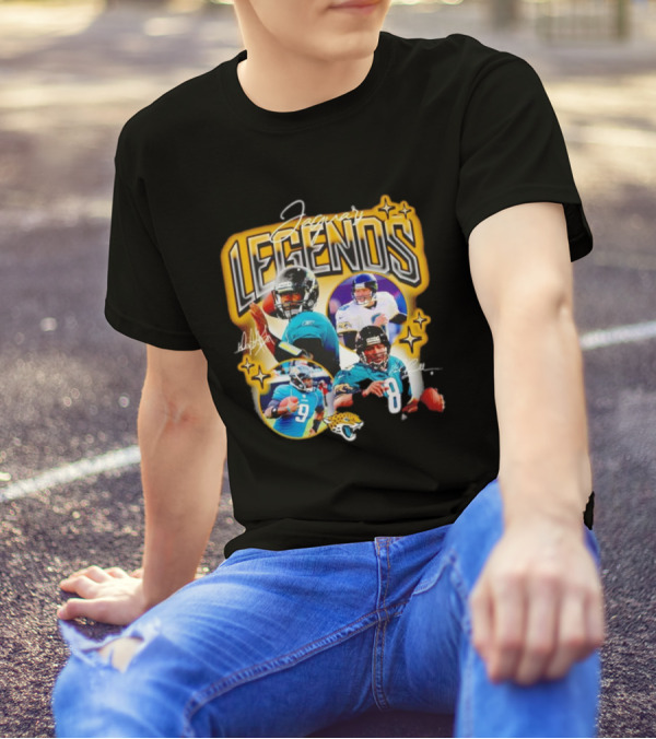 Jaguars Legends Signatures Legendary Football Heroes T-Shirt