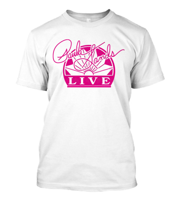 Paula Sands Live Pink Script With Sunrise T-Shirt