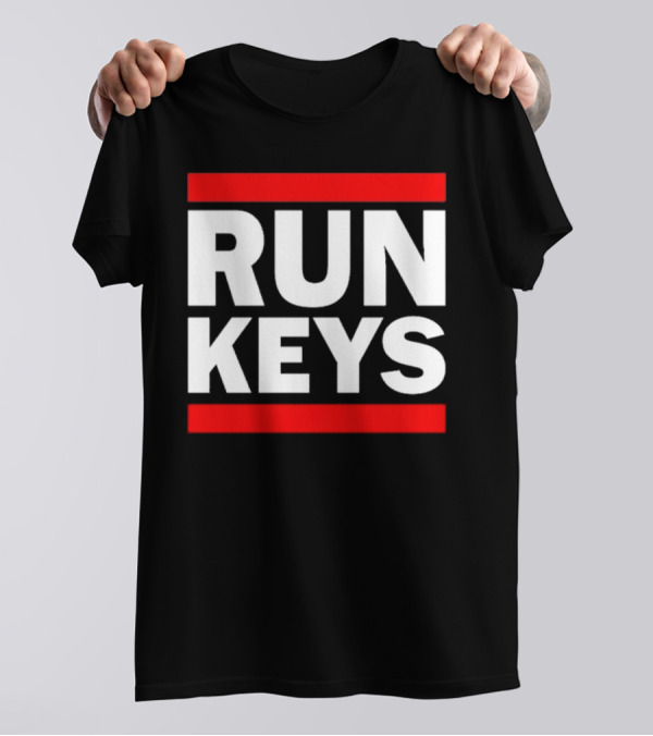 RUN KEYS Hip Hop T-Shirt