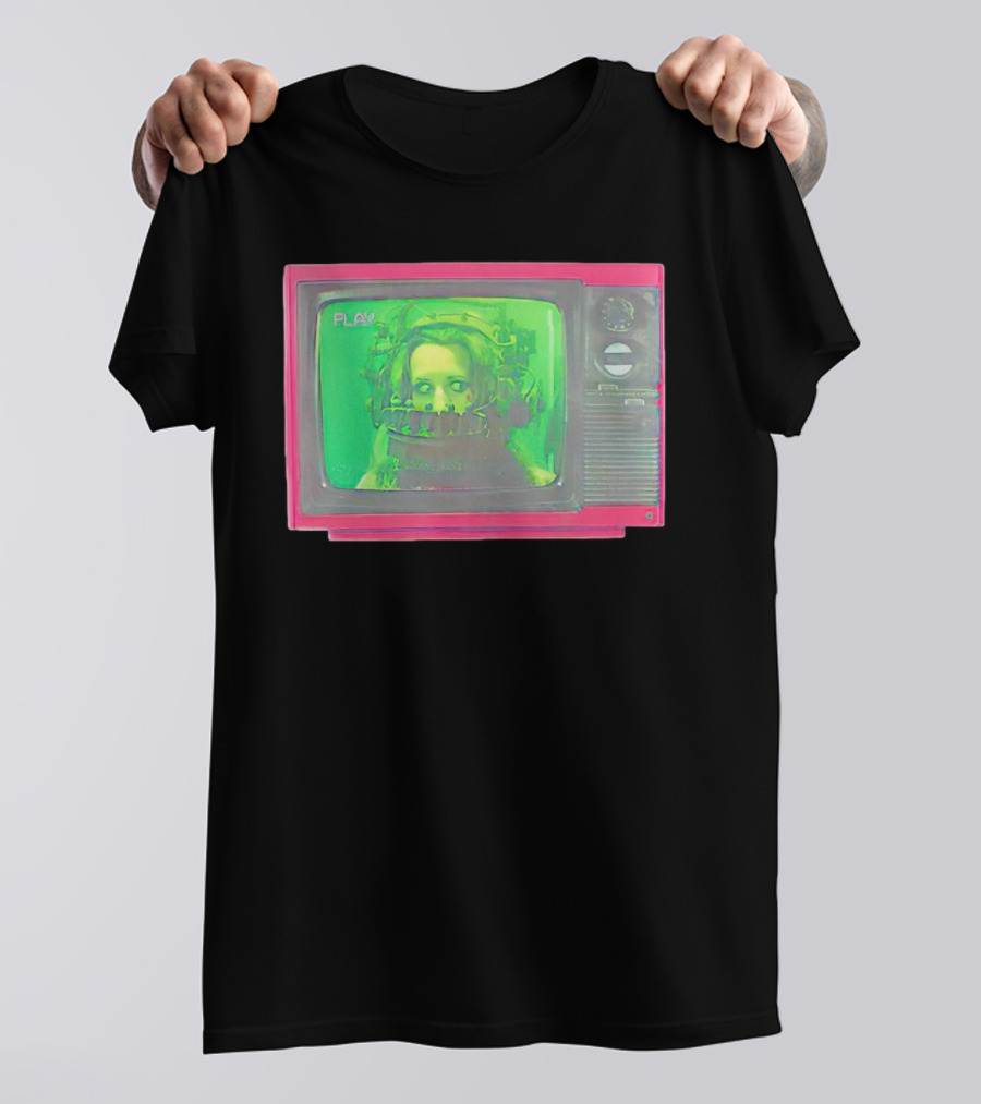 Play Saw Bear Trap Retro TV Horror T-Shirt
